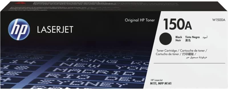 HP 150A Black Original LaserJet Toner Cartridge W1500A M111 and M141 Printers - eBuy UAE